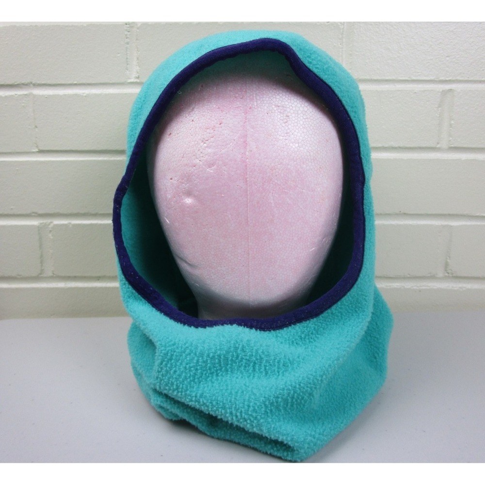 Vintage 90s Patagonia Capilene Fleece Balaclava Ski Mask (OS) Teal USA Made